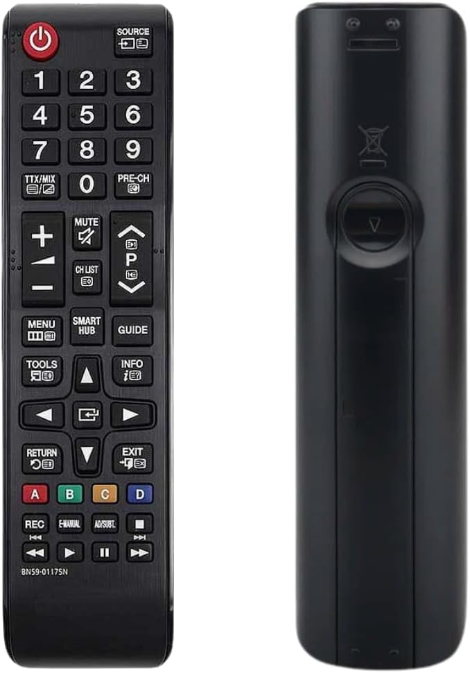 Mando Universal TV Samsung BN59-01175N - Reemplazo Mando Samsung Smart TV con identicas Funciones