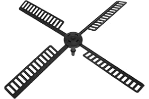 GANAZONO Ensemble De Pales De Ventilateur De Moulin À Vent en Plastique Pièce De Rechange De Feuilles Pale Moulin À Vent Jardin Ornements De Cour Extérieure Fournitures Moulin À Vent