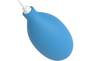 EZY DOSE Hearing Aid Blower, Clears Moisture and Ear Wax, Helps Improve Sound Quality, Help Prevent Hearing Aid Repairs, Easy to Use and Convenient for Travel, Blue, BPA Free