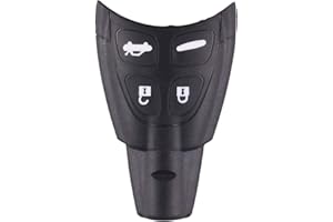 GENERIC FOBTRONICS 4 Button Replacement Smart Remote Key Shell Fob Case for SAAB 93 95 9-3 9-5 with logo A03
