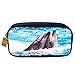 Produktbild orrinsport Süße Tier Pencil-Bag für Schule Student Office Produkt Kosmetiktasche für Mädchen Delfin