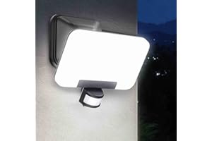 ‎OREIN OREiN Led Strahler mit Bewegungsmelder Außen 2800LM, 2700/4000/6500K Warm-/Neutral-/Kaltweiß Superhell 24W Außenstrahler mit 3 Leuchtmodi, IP65 Wasserdicht Fluter Flutlicht für Garage, Hof, Haustür