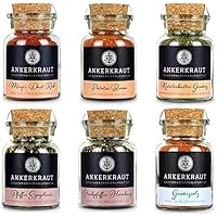 Ankerkraut Grill Set, 6 Gewürze: Gewürze für Männer!