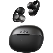 SHOKZ Clip-On Earbud Carrying Case-Black: Amazon.co.uk