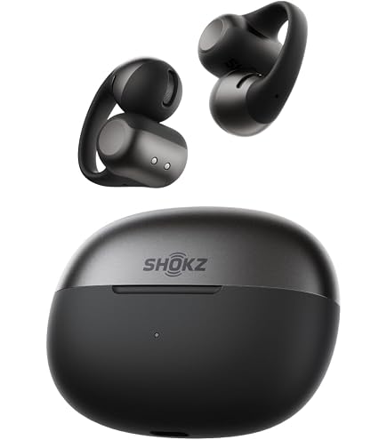 SHOKZ Clip-On Earbud Carrying Case-Black: Amazon.co.uk
