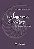 Image de Aphorismen und Zitate: über Natur und Wissenschaft