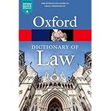 A Dictionary of Law (Oxford Quick Reference)