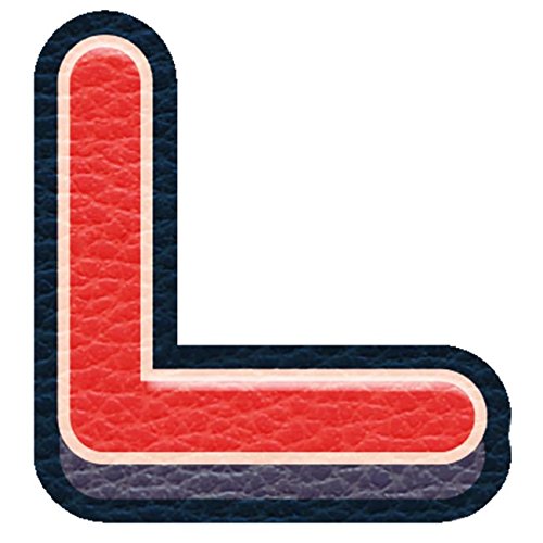 STIK IT UP Cell Phone Stickers, Letter L