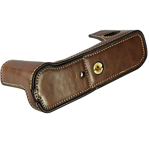 First2savvv XJPT-XPRO2-D10UV Gehäusehälfte präzise Passform PU-Leder Kameratasche Fall Tasche Cover für Fujifilm X-Pro2 . XPro2 mit UV-Objektiv-Beutel - 4