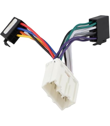 Dciustfhe Adattatore Cavo Cablaggio Stereo for autoradio Android 16 Pin, for Mitsubishi Pajero (14-20), Outlander (14-20), (Color : Cables