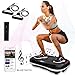 Produktbild XPLON VPM015 Vibrationsplatte Vibration Platte inkl. Zugbänder Trainingsbänder 99 Stuffen USB Bluetooth Musik 200 Watt