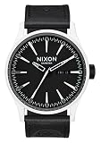 Nixon Herren-Armbanduhr Sentry Leather Analog Quarz Leder A105SW2243-00