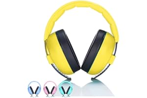 KWKW Cuffie di sicurezza con sacchetto per la polvere per bambini | Protezione dell'udito per neonati e bambini piccoli - Cuffie per bambini ideali per voli, concerti ed eventi musicali