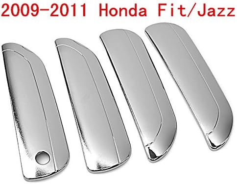 PSgiveU CH-01-0061D Mirror Chrome Side Door Handle Covers Trims
