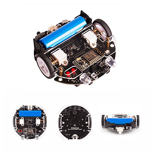 Preisvergleich Produktbild MYAMIA Kittenbot Mini-Programmierbare Smart-Roboter-Car-Kit Für Kinder Unterstützen Arduino / Scratch 3.0 / Python-Programm / Stem-Unterricht Mit Wifi-Modul