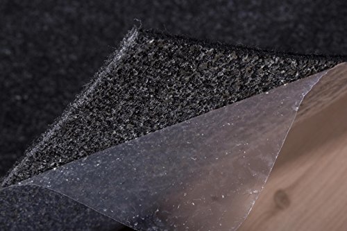 Empressia 7776421-5 Teppichfliese, 100% Polypropylen Nadelfilz, anthrazit, 40 x 40 x 15 cm - 3