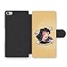 Produktbild Micro Gorilla Old Tattoo Vintage Poison Girl Bones Illustration Faux Ledertasche hülle für iPhone 6 6S