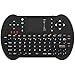 Price comparison product image Neoteck Mini Wireless Keyboard 2.4Ghz Wireless KODI XBMC Keyborads with Touchpad Mouse Handheld Android Keyboard-for PC Google Android Smart TV Tivo Box Media Mini TV PC Stick HTPC IPTV Laptop Raspberry PI PS3