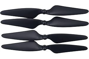 ZYGY 4pcs schwarz Propeller für Hubsan H501S H501A H501C H501M H501S W H501S pro MJX B3 Bugs 3 B3H Bugs 3H F17 F100 HS700 D80 RC Quadrotor