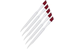 ‎NAILFUN NAILFUN Pack of 5 Cuticle Pushers - White