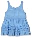 Pumpkin Patch Baby-Girls Lace Trim Sleeveless Top Polka Dot T-Shirt, Blue (Summer Sky), 12-18 Months