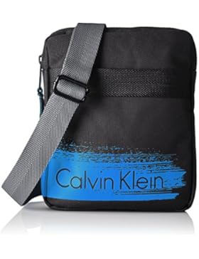 Calvin Klein Jeans Herren Cooper Flat Crossover Schultertaschen, 24x24x24 cm