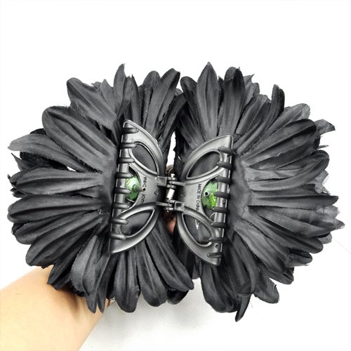 Veroda Khaleeji Hair Clamp Clip Flower Scarf Volumiser Hijab