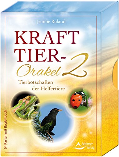 Krafttier-Orakel 2: Botschaften der Helfertiere - 64 Karten mit Begleitbuch