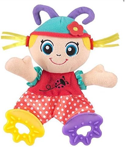 Infant Baby Preferred Appease Towel Toys Cute Cartoon Playmate Calm Doll Teether Developmental Kids Toy (Girl)