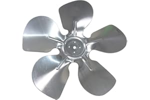 AERZETIX: Elica pala del ventilatore alluminio Ø254mm 28° - Pressione - Sinistra - C43418