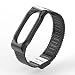 Produktbild Für Xiaomi Mi Band 2 Bands, T-BLUER Ersatzhandschlaufe Armband mit Metallrahmen Für Xiaomi Mi Band 2 Smart Armband Zubehör (kein Tracker)