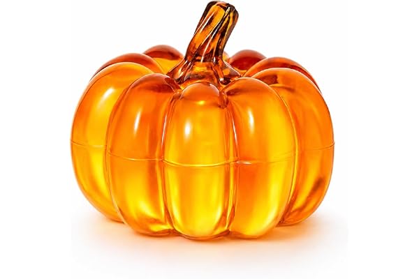 LED glödande realistisk pumpa halloween dekoration varm glöd (stil A)