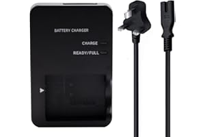 OCOIXINH NB-13L CB-2LH Battery Pack Charger，Compatible For Canon PowerShot G1X, G1 X Mark III, G5X, G5X Mark II, G7X, G7X Mark II,G7X Mark III, G9X, G9X Mark II, SX620, SX720, SX730, SX740 HS Digital Camera.