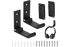Favengo 4 Pcs Foldable Wall Hooks Heavy Duty Aluminum Alloy Folding Coat Hooks 90° Foldable Coat Hooks Headphones Holder Wall Mounted with Screws Holds up to 33lbs for Kitchen Bathroom Bedroom