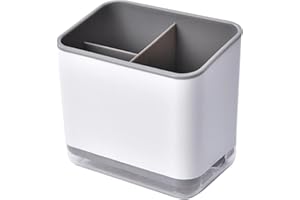 Greyoe Scolaposate, Portaposate, Portaposate Multifunzione a 3 Scomparti per Scolare Le Posate (Grigio)