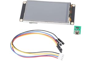 Aihasd English Nextion Enhanced 3,2 '' HMI USART UART TFT Pannello di visualizzazione touch screen seriale resistivo Modulo schermo LCD Touch screen (NX4832K032)