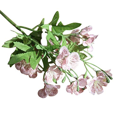 SuperSU Wohnaccessoires & Deko Tanzende Orchidee Blumen Kunstblumen Künstliche Seide Kunstblumen,Braut Hochzeit Bouquet Garten Dekor Blumenstrauß Gefälschte Blumen