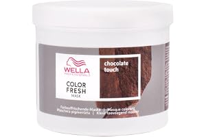 Wella Professionals COLOR FRESH MASKS Choklad Touch Mask, Färgad Hårmask, Halvpermanent Färgning, Uppfriskande Tillfällig Fär