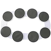 Plateau tournant pour table à manger, plateau tournant à 360° pour 8 assiettes, plateau tournant Lazy Susan pour grandes tabl