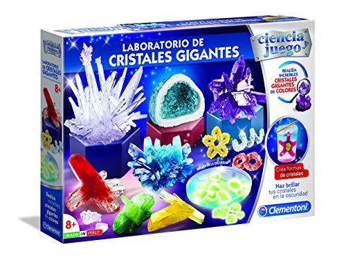 Ciencia y Juego - Laboratorio de Cristales Gigantes (Clementoni 55322)