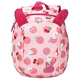 Material: Polyester JameStyle26 Bunny Rabbit Baby Kinderrucksack mit Brustgurt und Leine Kindergarten Kirsche Tupfen Kaninchen Tornister Häschen Rucksack Schultasche Backpack Tasche Mädchen Junge Hase (Rosa)