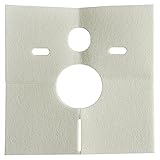 Sanit Schallschutzset für Wand-WC und Bidet, 1 Stück,...