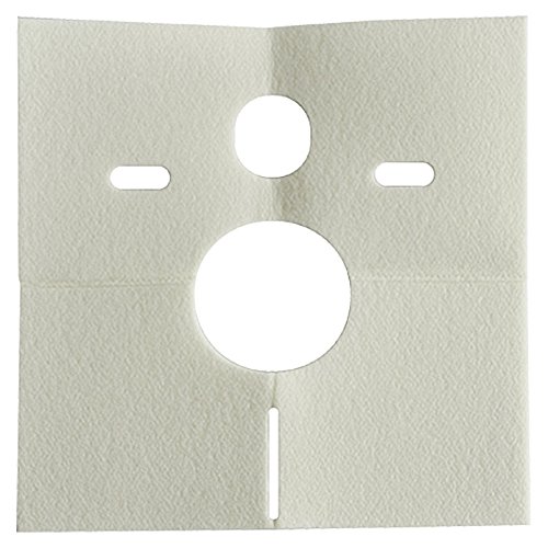 Sanit Schallschutzset für Wand-WC und Bidet, 1 Stück, weiß, 16.002.00..0000
