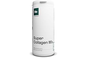 Nutrielement - Super Collagen Mix (Type 1 et 2) - 500g - Synergie collagène hydrolysé - Complément alimentaire Peau, Cheveux, Ongles, Os et Articulations | By Nutrimuscle
