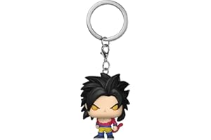 Funko Pop! Keychain: Dragon Ball GT - S Goku - Mini Figura in Vinile da Collezione Novità Portachiavi - Riempitivi per Calze - Idea Regalo - Merchandising Ufficiale - Anime Fans - Minifigure