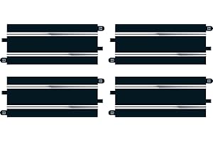 Scalextric Car Track - C8526 Scalextric Track Extension Pack 4 - 1:32 Scale Race Extension for Slot Car Set, Racing Gift Ideas for Adults & Kids - Toy Racing Accessories, Black