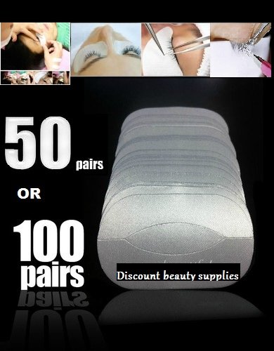 50 Pairs Eyelash Extensions Silk Under Eye Pads for eyelashs, perming, tinting