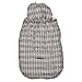 Lodger Footmuff Maxi-Cosi Mini Bunker Polyester Print Coal