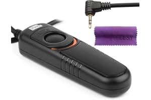 Pixel RC201/E3 Kamera Fernauslöser Kompatibel mit Canon EOS R R6 RP 90D 250D 200D Kompatibel mit Olympus EM1X EM1-III EM5-III Kompatibel mit Fuji XT3 XT4 XT30 wie RS-60E3