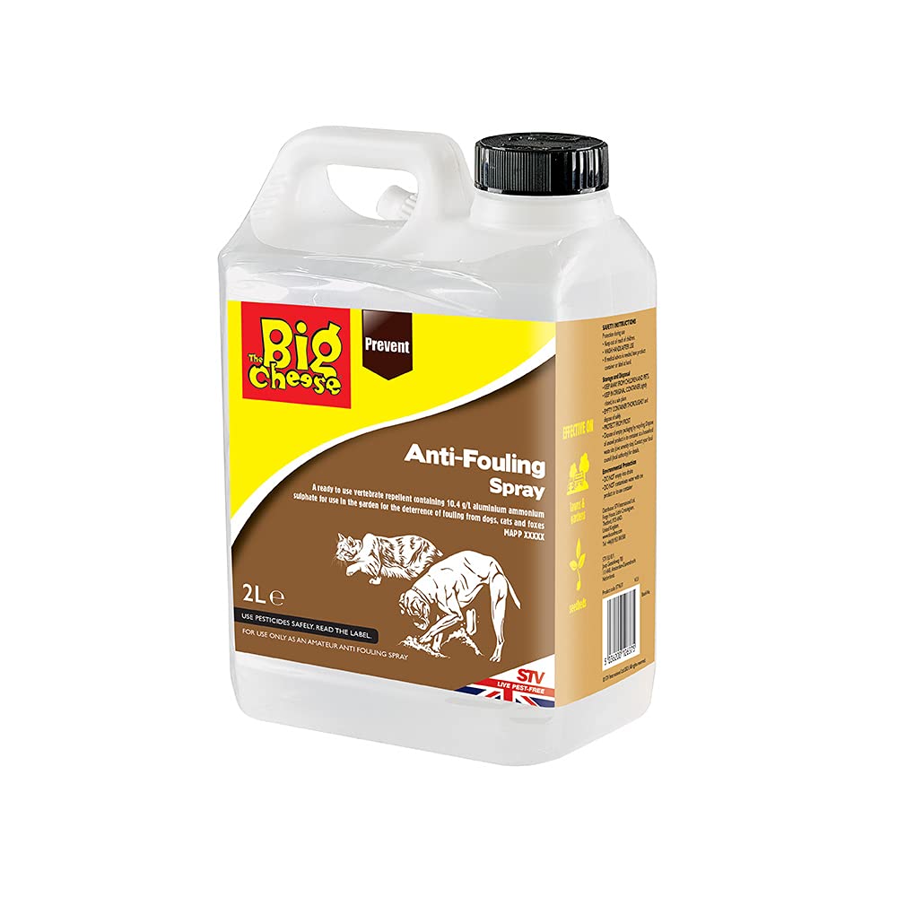 The Big Cheese Cat & Dog Scatter 2L Ready-Use-Spray, Multicolour